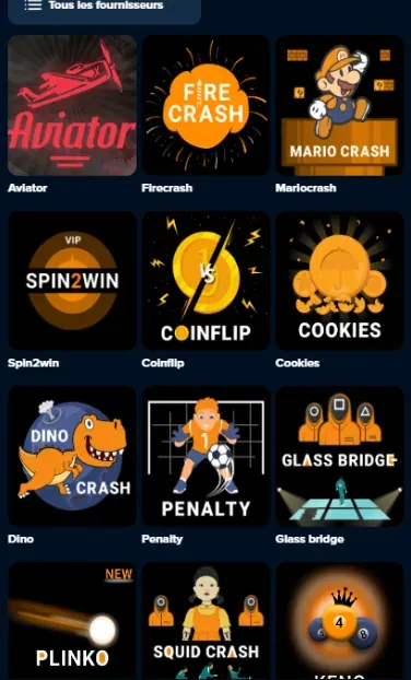 Jeux crash X10NET — Aviator, Firecrash, Plinko